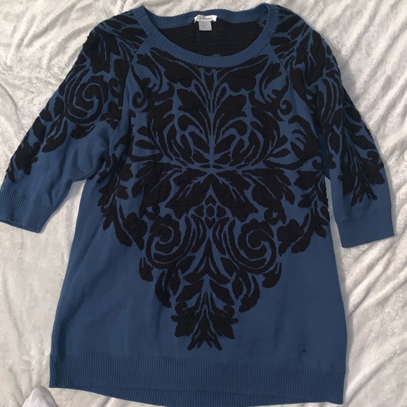 👚 URBAN OUTFITTERS GLAMOROUS FILIGREE SWEATER - Picture 2 of 5